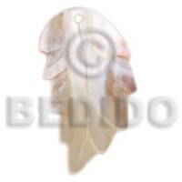 50mmx25mm hammershell leaf