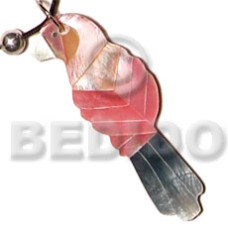 Inlaid parrot hammershell 40mm