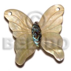 40mm butterfly mop paua