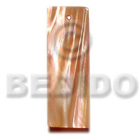 40mmx15mm brownlip resin backing