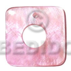 40mmx40mm square pink