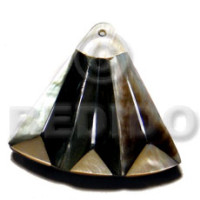 40mmx42mm laminated mop blacktab accordion fan