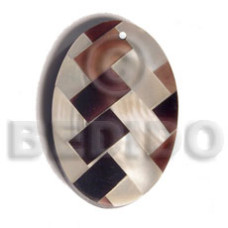 Oval 35mmx25mm flat resin