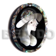 50mmx38mm oval pendant elegant hat 50mmx38mm oval pendant elegant hat