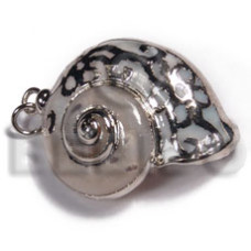 White land snail approx.