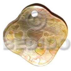 Hearts on freeform mop 45mm