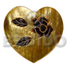 40mm heart brownlip skin