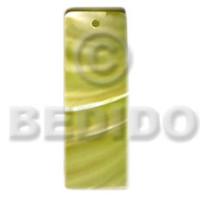 40mmx15mm yellow hammershell resin
