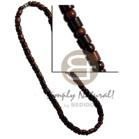 Round camagong tiger wood beads