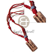4 layers wax cord in