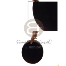 Leather thong 40mm round