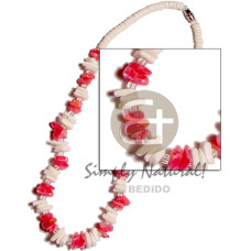 White rose red dyed