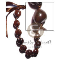 Brown kukui nuts