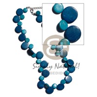 Single row blue tones coco