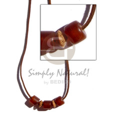 Leather thong 3 pcs.