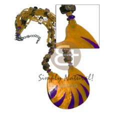 5 layers glass beads