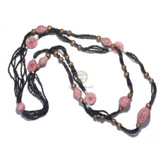 7 layers rainbow glass beads