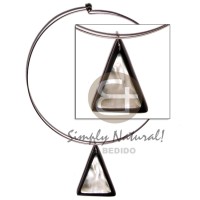 Metal hoop ring 45mm