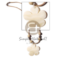 40mm kabibe flower shell on