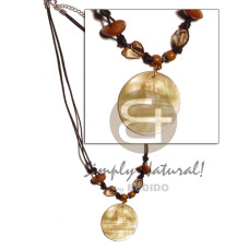 40mm mop round pendant