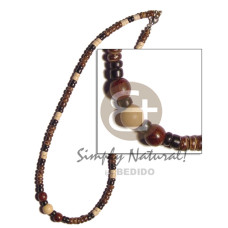 Brown black bleach 4-5mm coco pokalet
