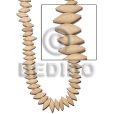 Natural white wood slide cut Natural white wood slide cut