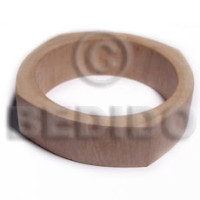 Plain Wholesale Raw Natural Wooden Blank Bangle Casing Only