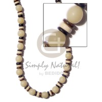 White buri beads seed beads