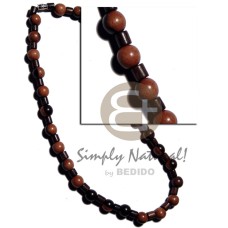 Round bayong wood beads Round bayong wood beads