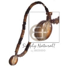 7-8mm natural brown kaput