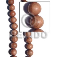 25mm rosewood round beads