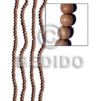 6mm round rosewood beads
