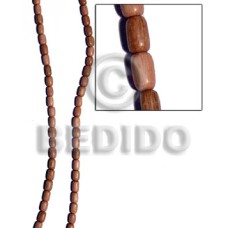 Rosewood ricebeads 9mmx6mm Rosewood ricebeads 9mmx6mm