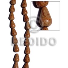 Palmwood teardrop 8mmx10mm Palmwood teardrop 8mmx10mm
