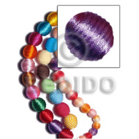 20mm natural white round wood