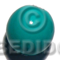 25mm natural wood beads