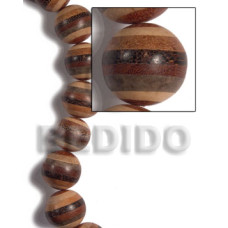 30mm patched wood stripe ball