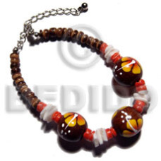 4-5mm coco pokalet. natural brown