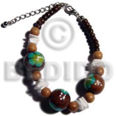 4-5mm coco pokalet. natural brown