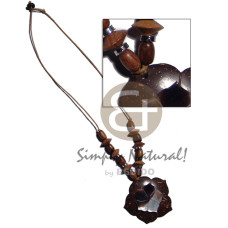 45mm flower coco pendant