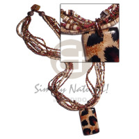 7 layers 2-3mm coco heishe melo