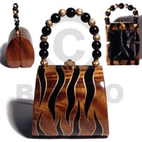 Collectible handcarved laminated acacia