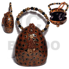Collectible handcarved laminated acacia wood