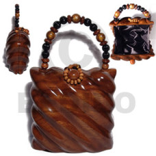 Collectible handcarved laminated acacia