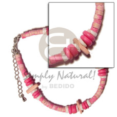 2 toned 4-5mm pink coco