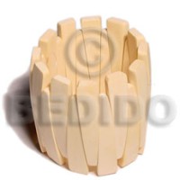 Elastic "ambabawod" wood bangle
