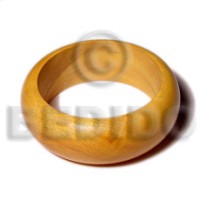 Nangka rounded wood bangle