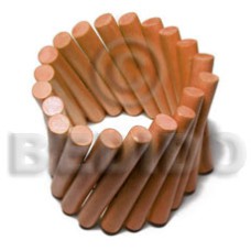 Elastic tan stick wood bangle Elastic tan stick wood bangle