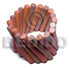 Elastic 2 color combination brown tones