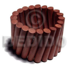 Elastic natural wood stick